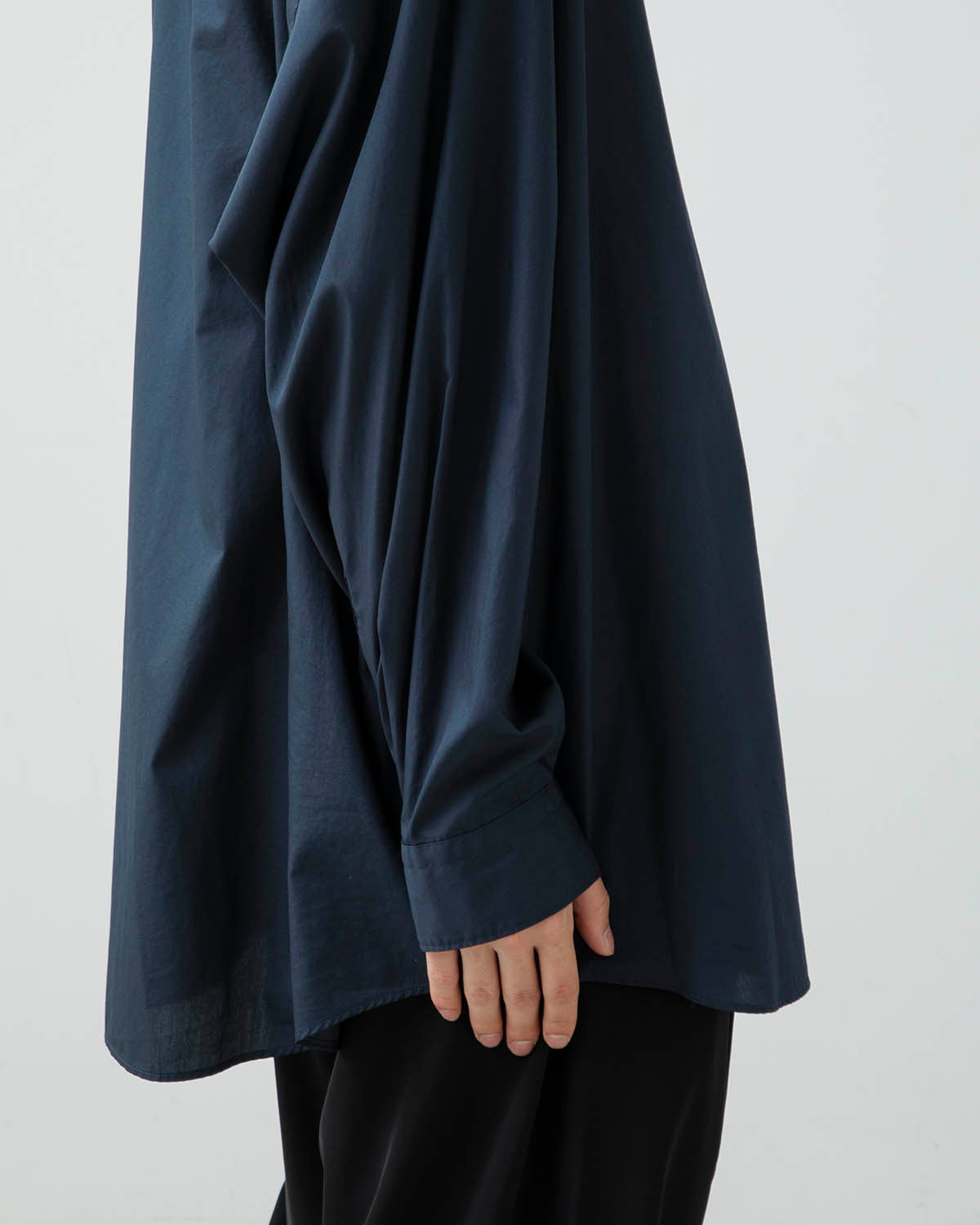 BROAD L/S OVERSIZED REGULAR COLLAR SHIRT