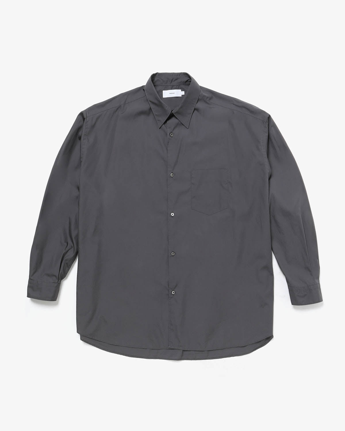 BROAD L/S OVERSIZED REGULAR COLLAR SHIRT