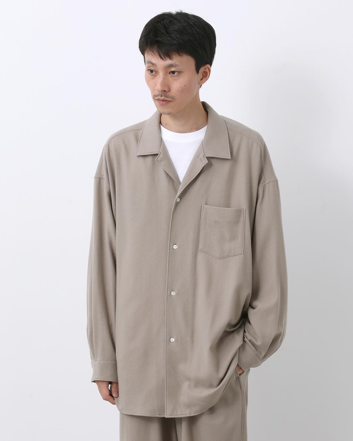 EXTRA FINE WOOL VIYELLA SLEEPING SHIRT