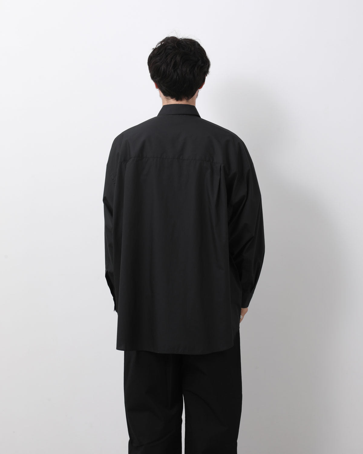 BROAD L/S OVERSIZED REGULAR COLLAR SHIRT