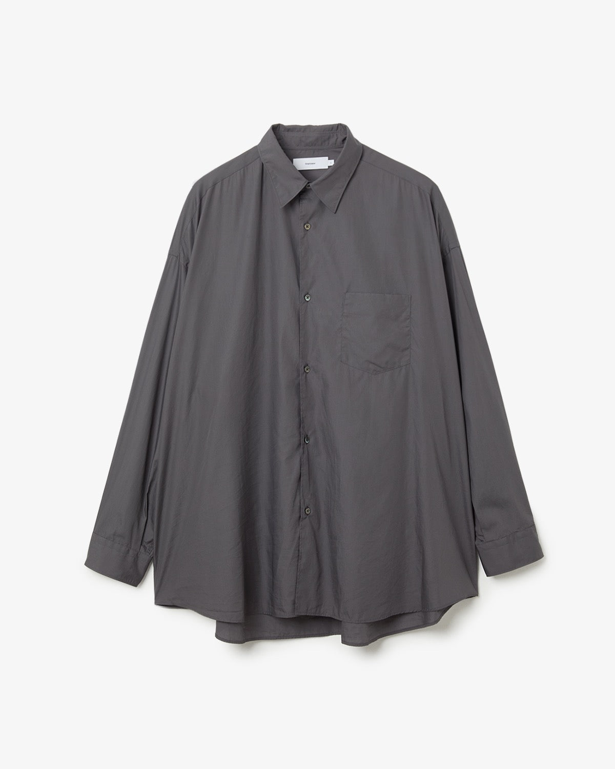 BROAD L/S OVERSIZED REGULAR COLLAR SHIRT