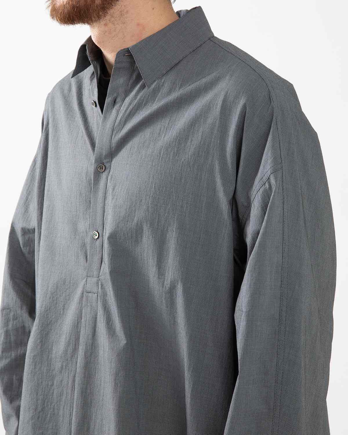 SEERSUCKER PULLOVER SHIRT