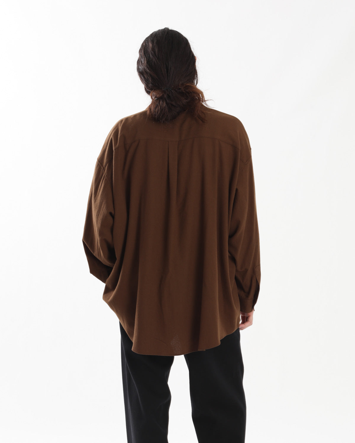 EXTRA FINE WOOL LAWN L/S SLEEPING SHIRT