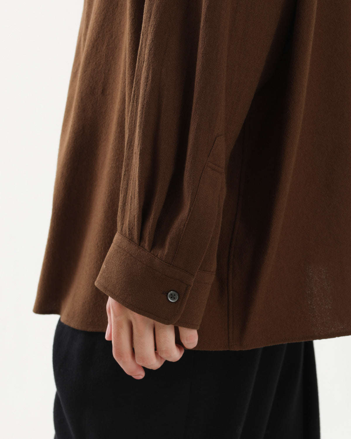EXTRA FINE WOOL LAWN L/S SLEEPING SHIRT