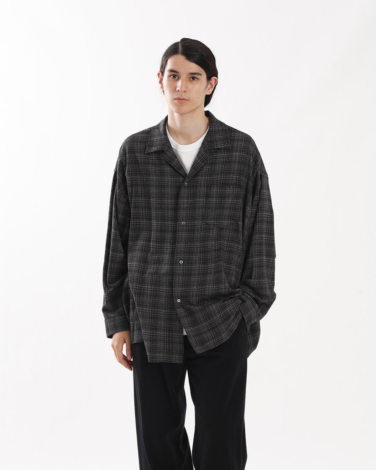 EXTRA FINE WOOL LAWN L/S SLEEPING SHIRT