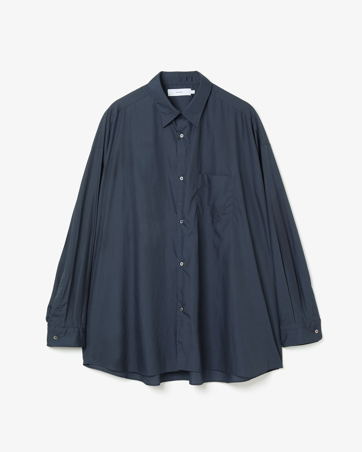 BROAD L/S OVERSIZED REGULAR COLLAR SHIRT