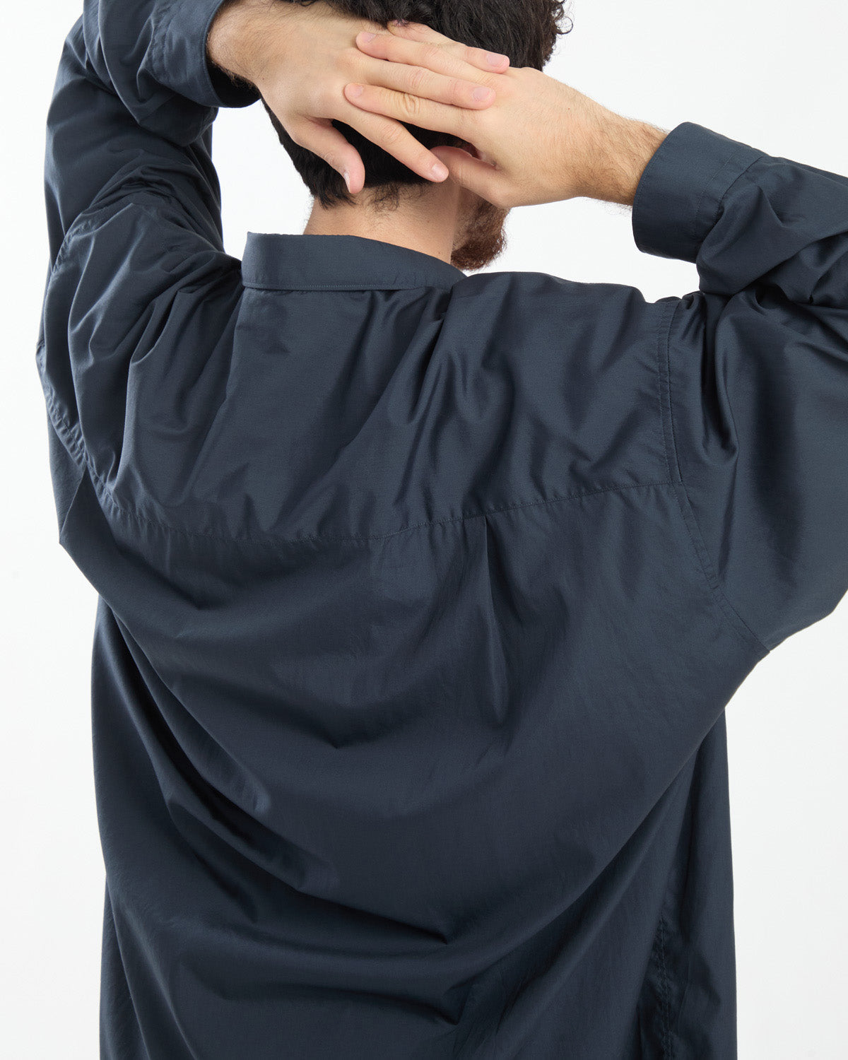 BROAD L/S OVERSIZED REGULAR COLLAR SHIRT