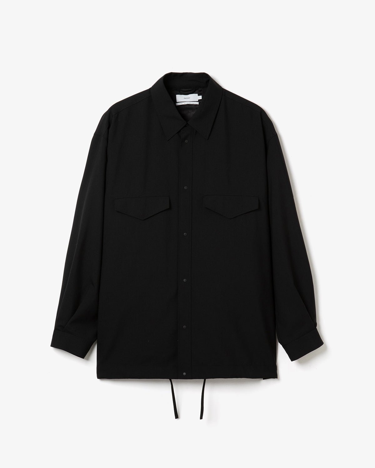 WOOL RIPSTOP SHIRT JACKET