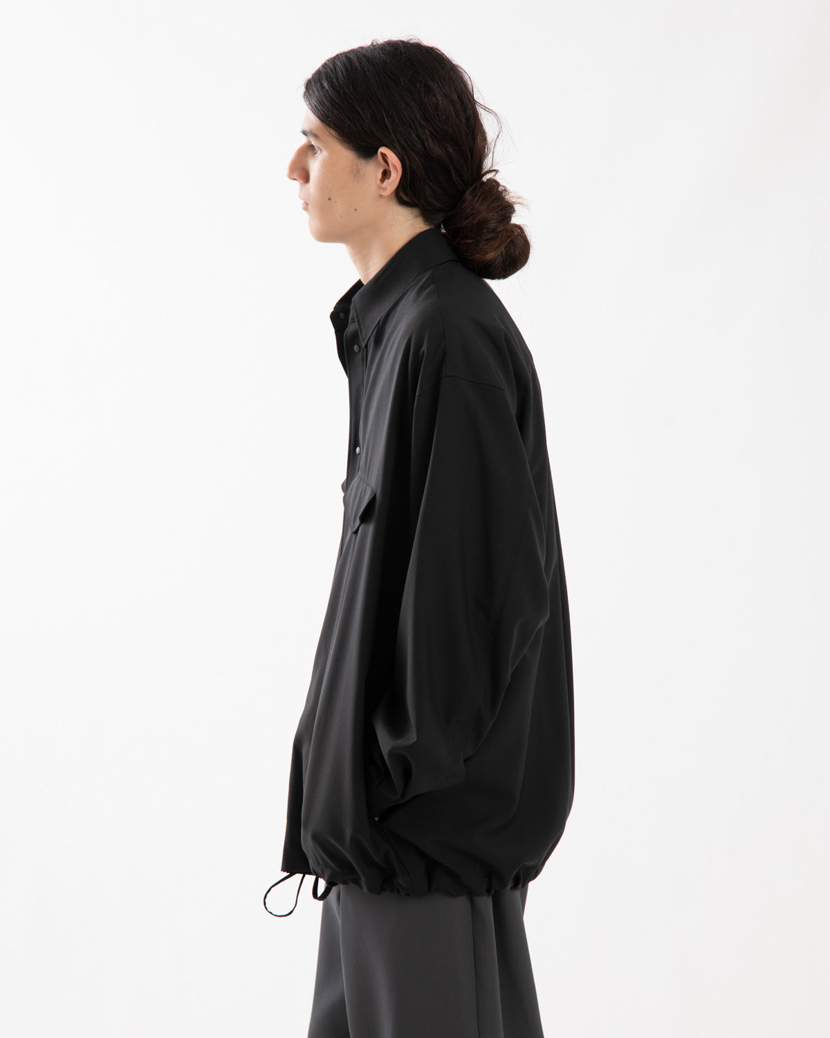 WOOL RIPSTOP SHIRT JACKET