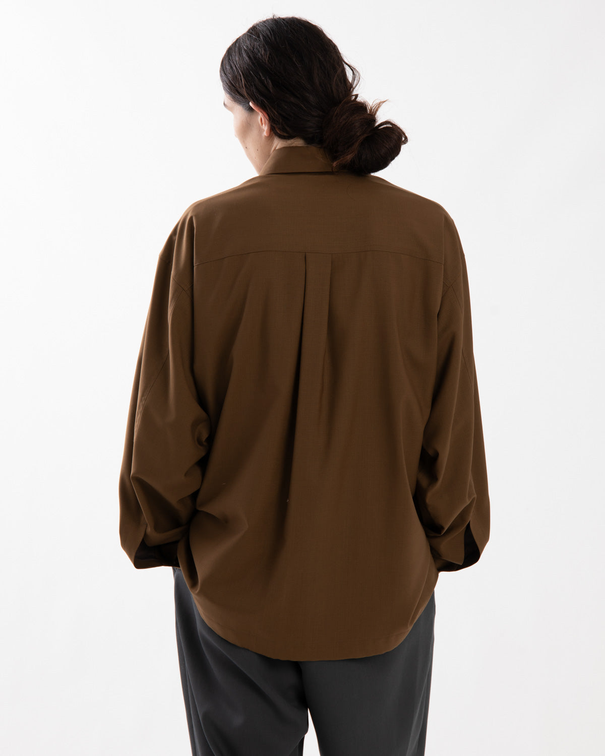 WOOL RIPSTOP SHIRT JACKET