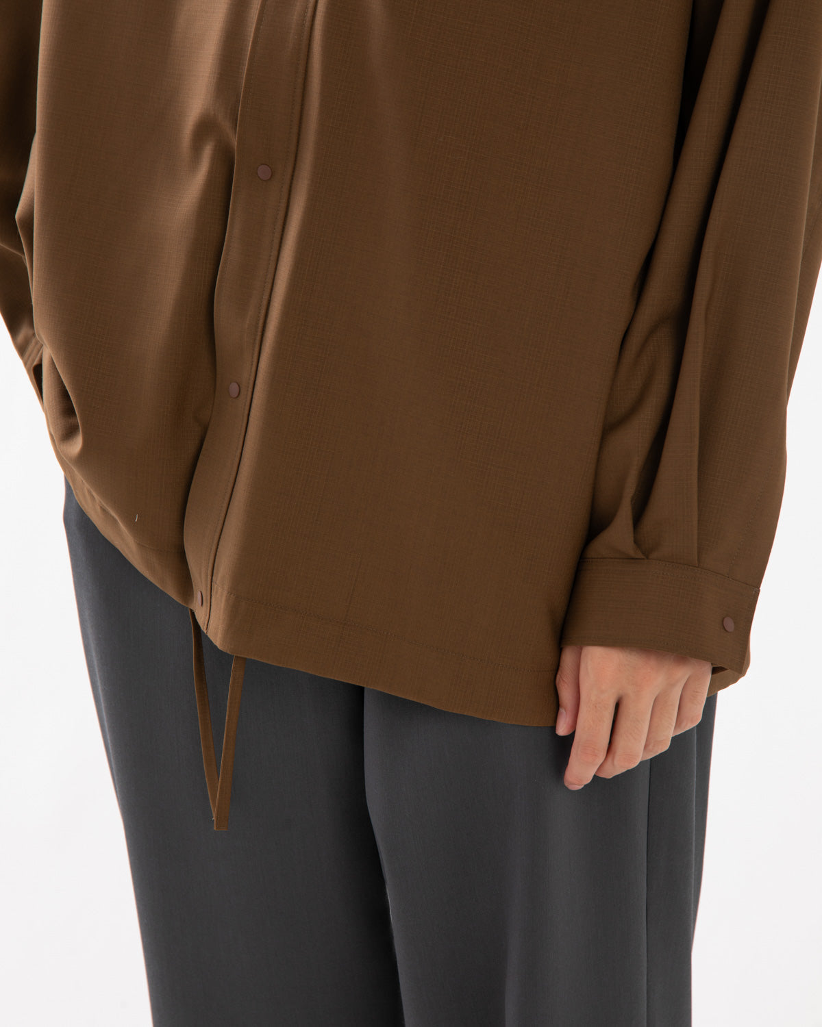 WOOL RIPSTOP SHIRT JACKET