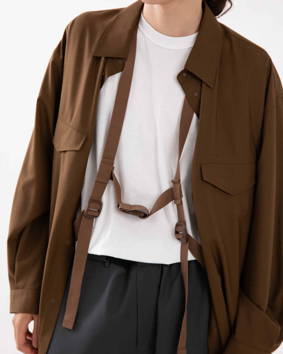 WOOL RIPSTOP SHIRT JACKET
