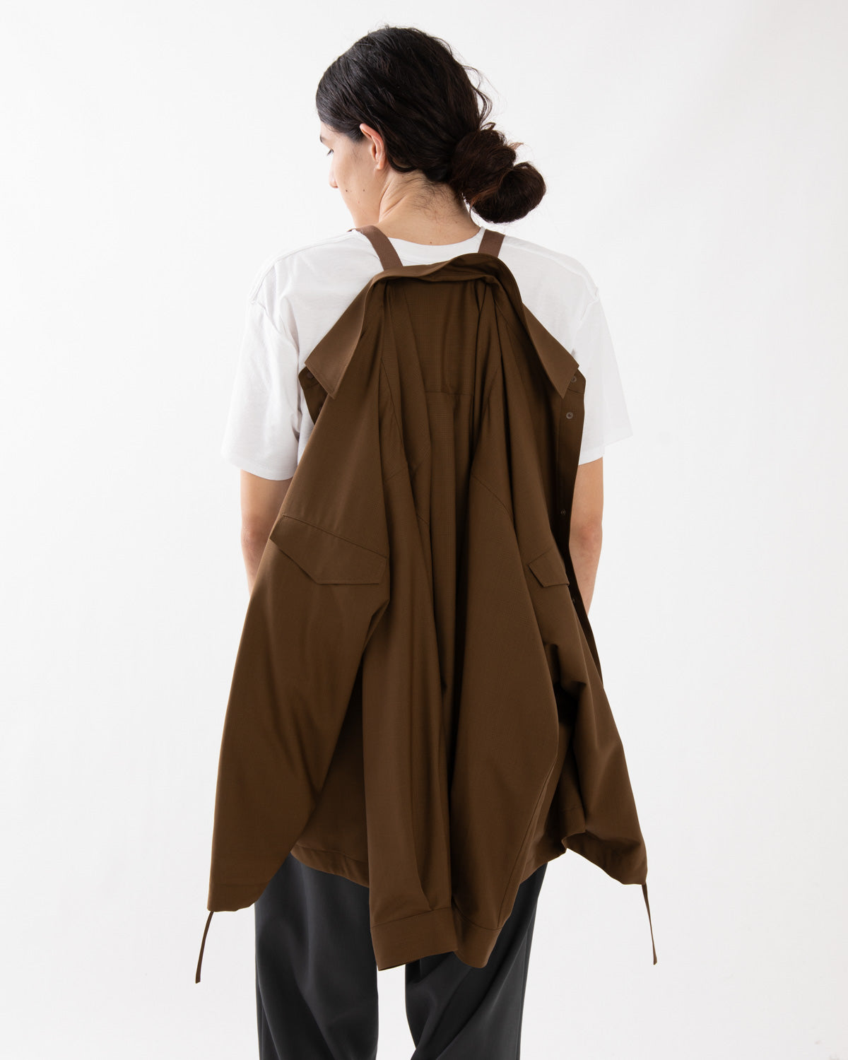 WOOL RIPSTOP SHIRT JACKET