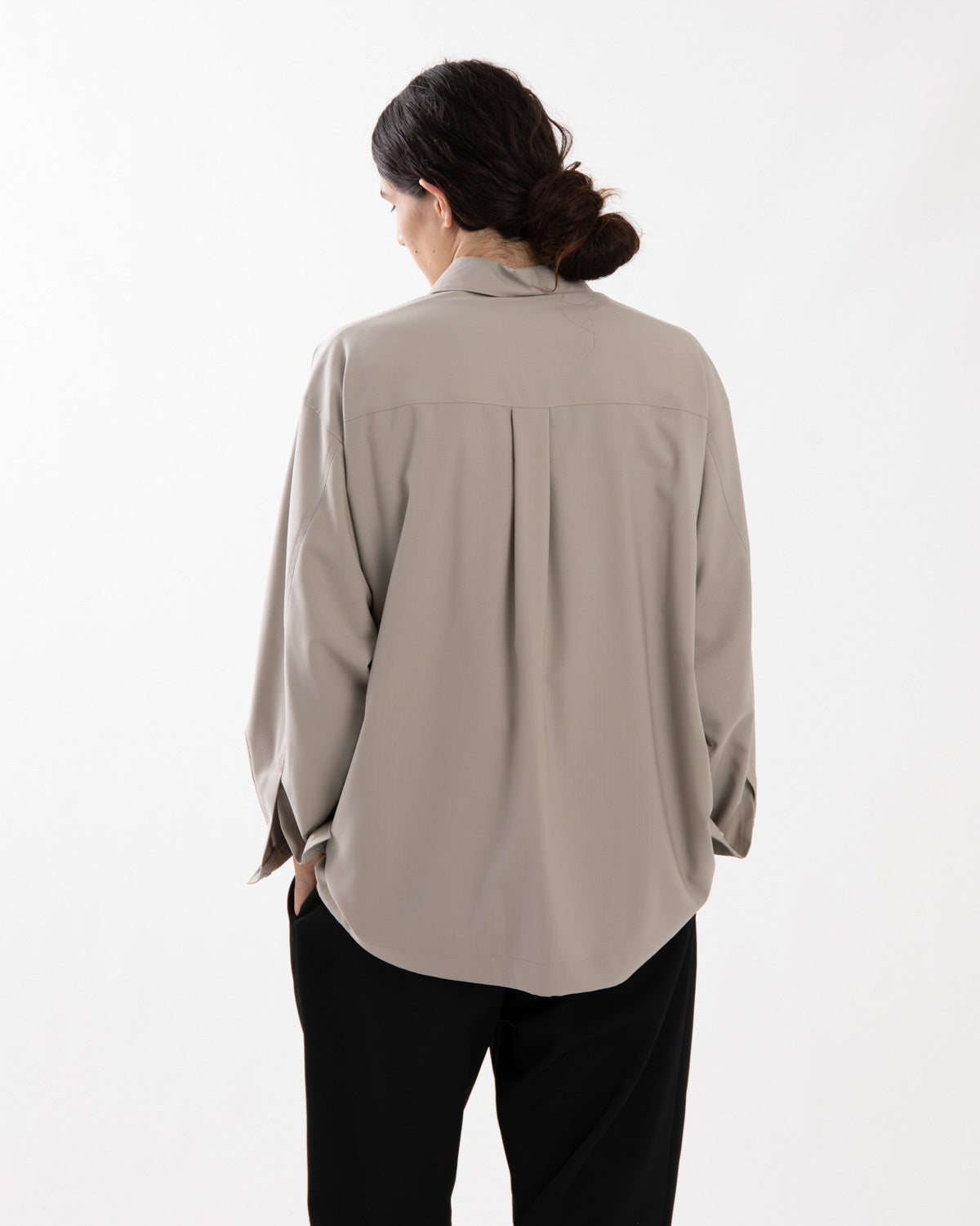 WOOL RIPSTOP SHIRT JACKET