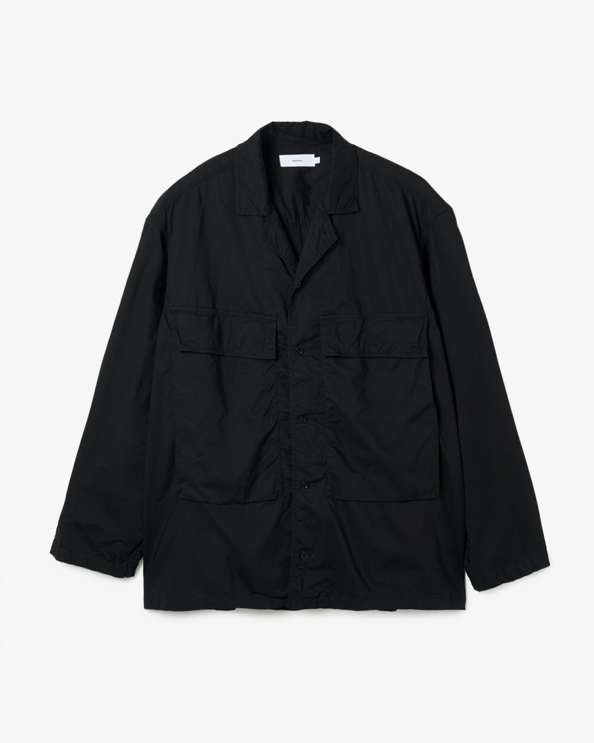 GARMENT DYED TYPEWRITER FATIGUE SHIRT