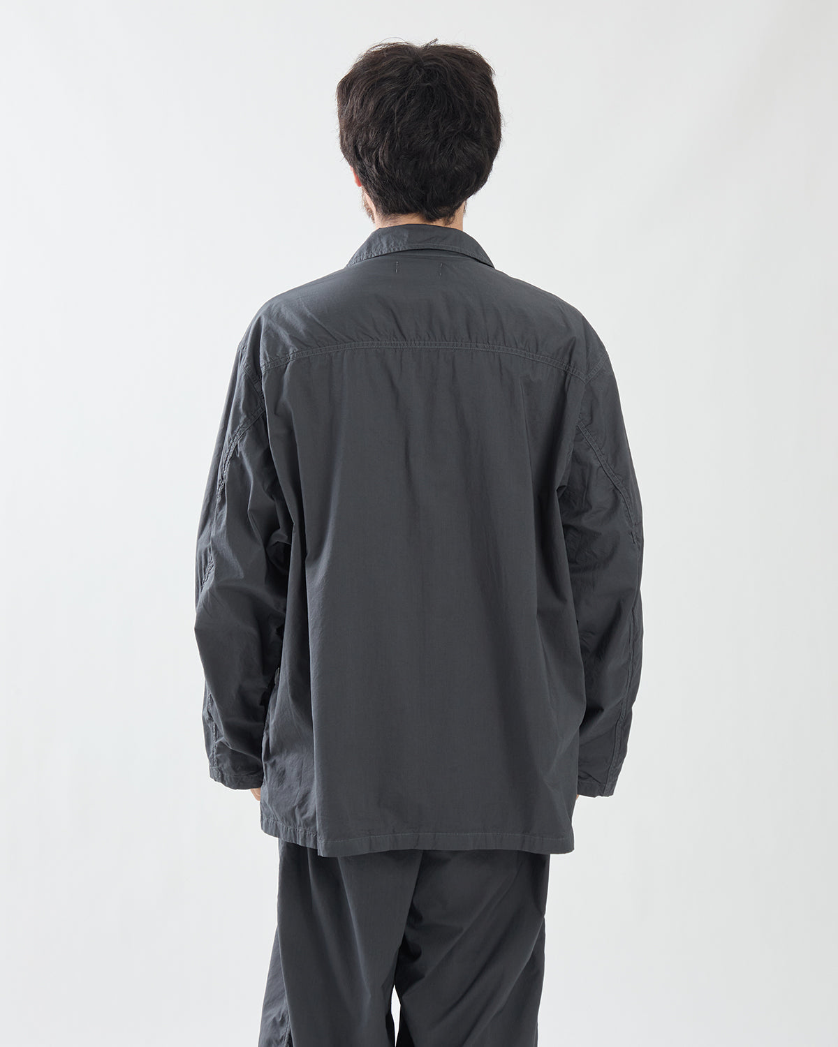 GARMENT DYED TYPEWRITER FATIGUE SHIRT