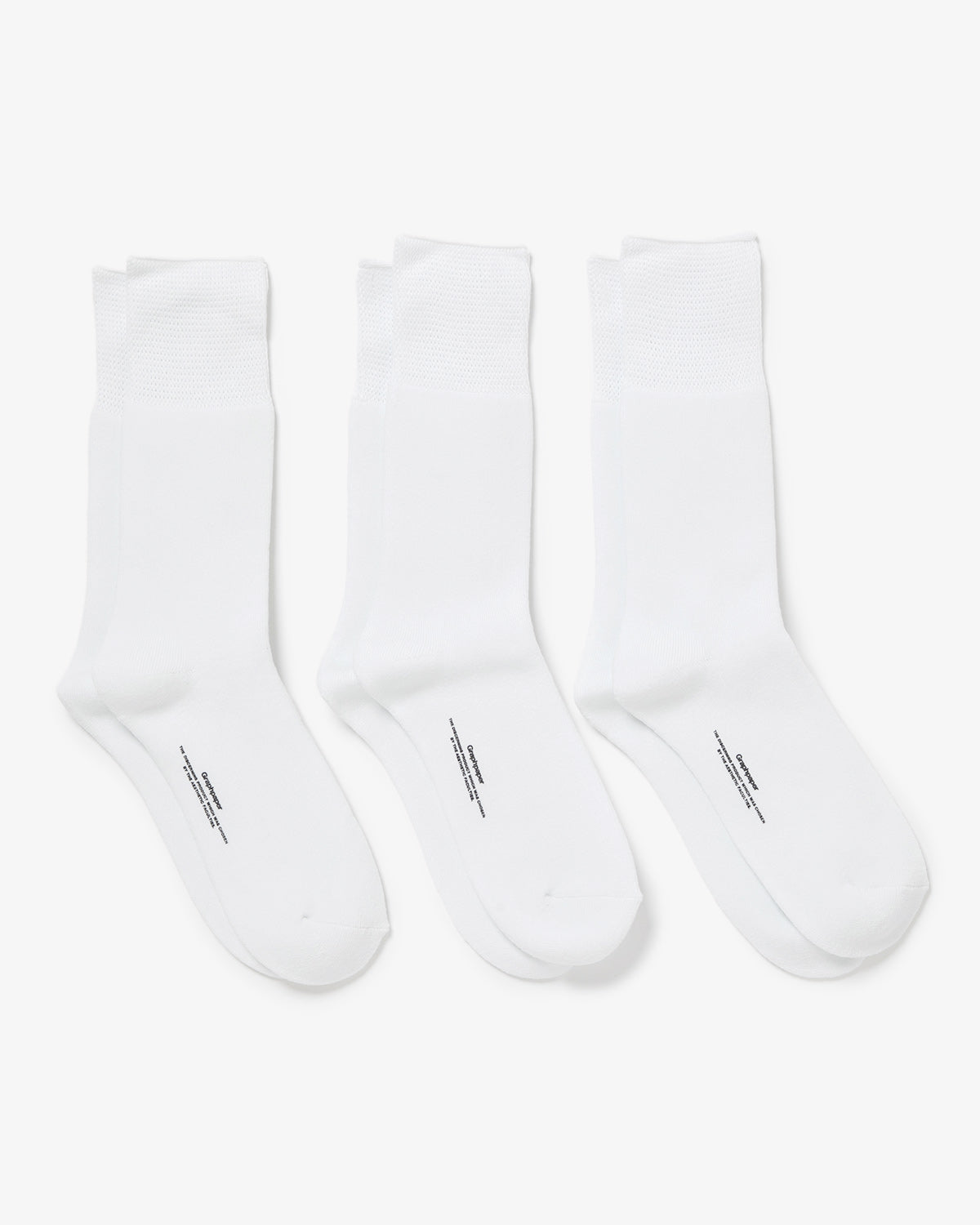 GRAPHPAPER 3-PACK SOCKS