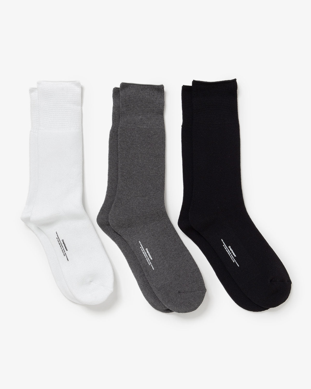 GRAPHPAPER 3-PACK SOCKS