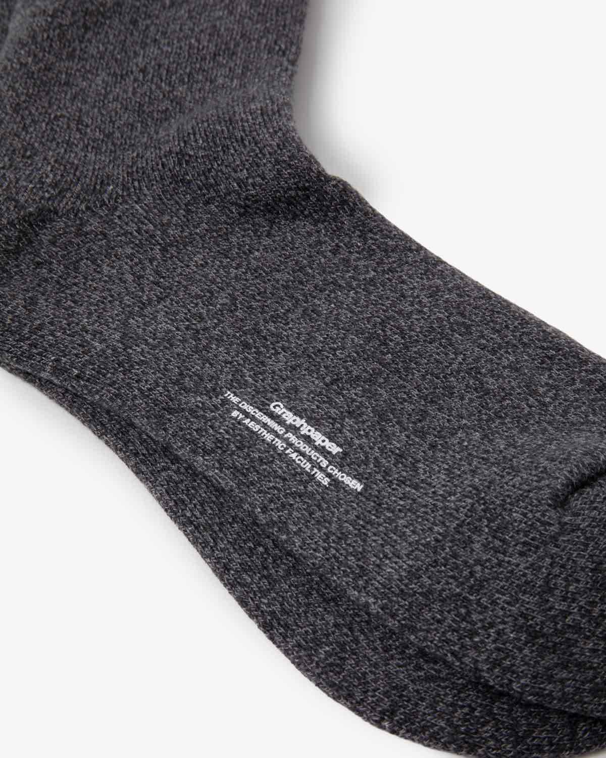 GRAPHPAPER 3-PACK MELANGE SOCKS