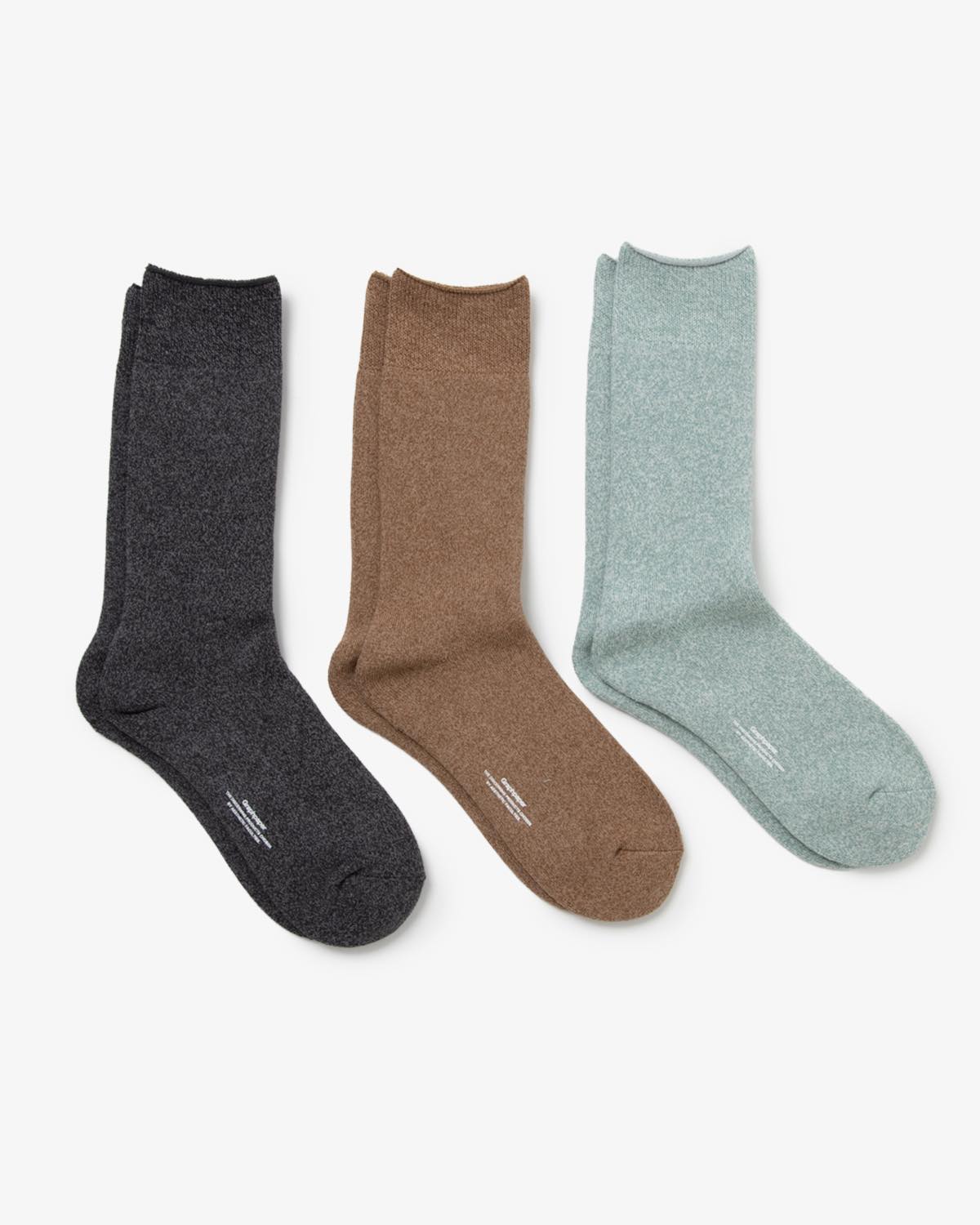 GRAPHPAPER 3-PACK MELANGE SOCKS