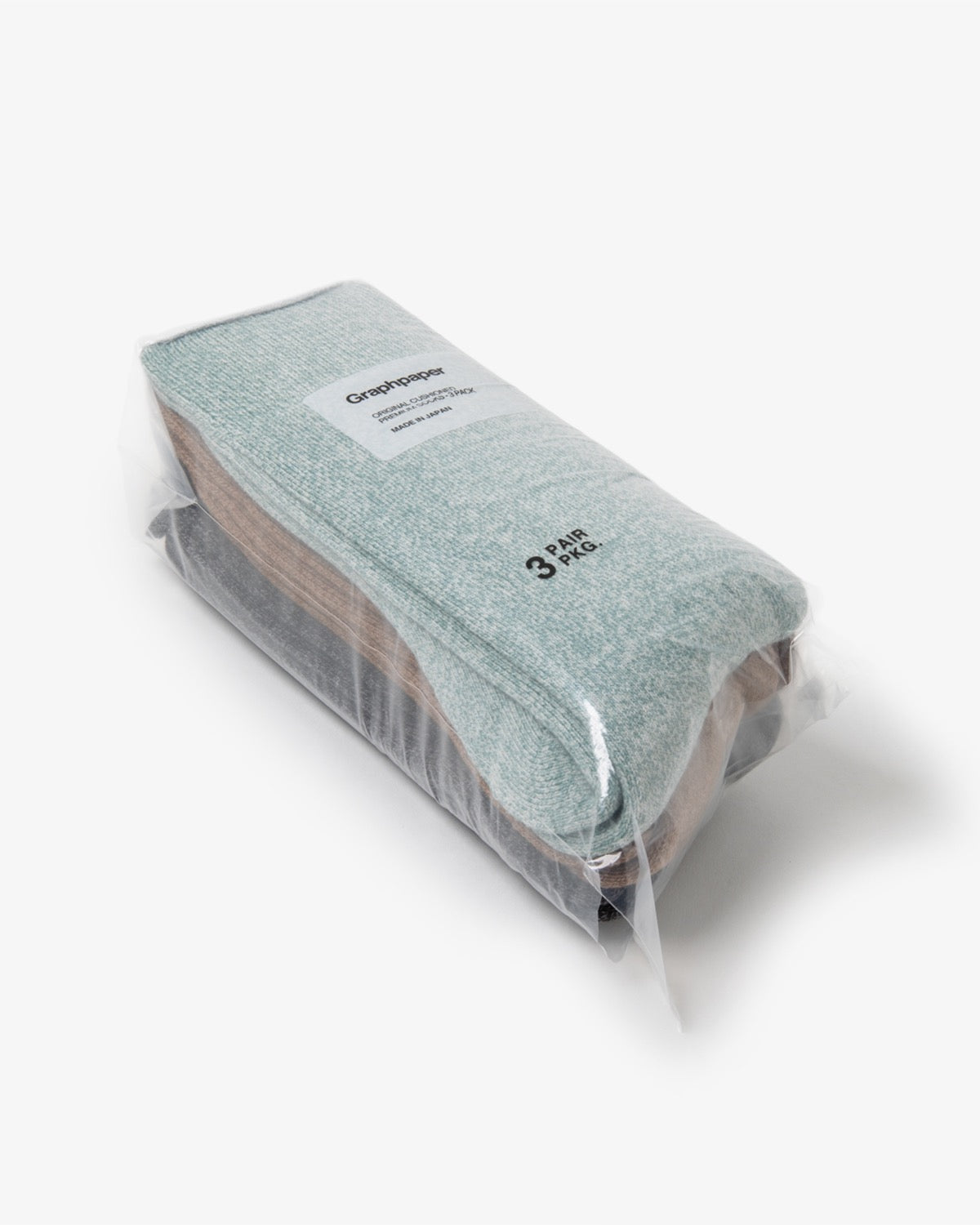 GRAPHPAPER 3-PACK MELANGE SOCKS