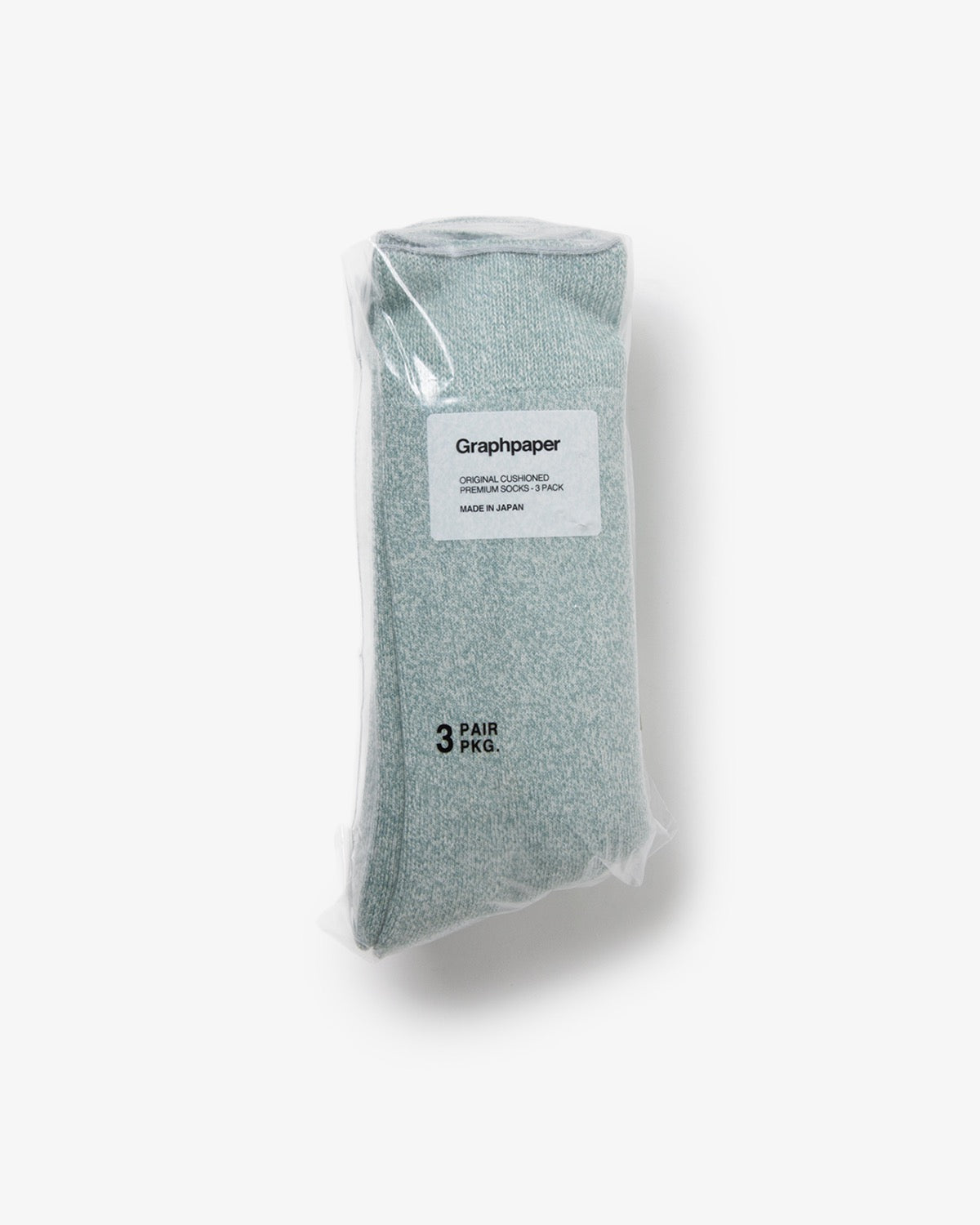 GRAPHPAPER 3-PACK MELANGE SOCKS