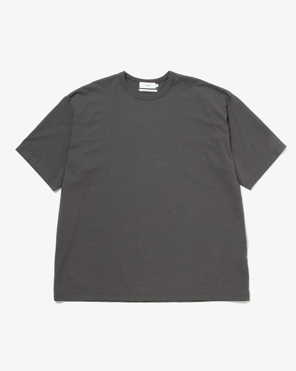 RECYCLED COTTON JERSEY S/S TEE