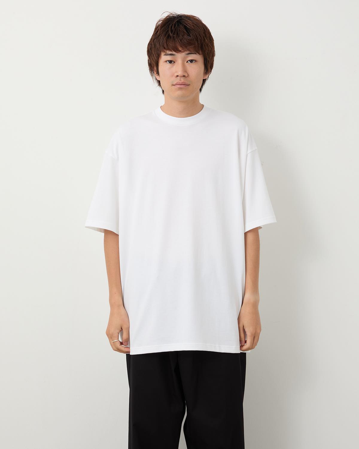 TRI SPUN COTTON S/S OVERSIZED TEE