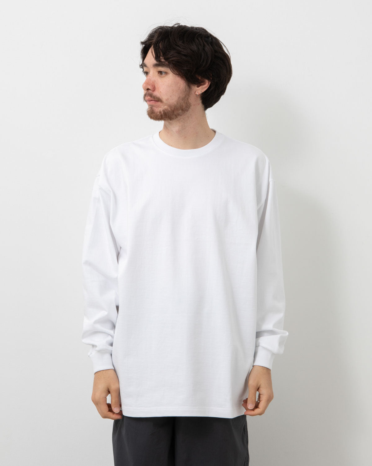 HEAVY WEIGHT L/S OVERSIZED TEE