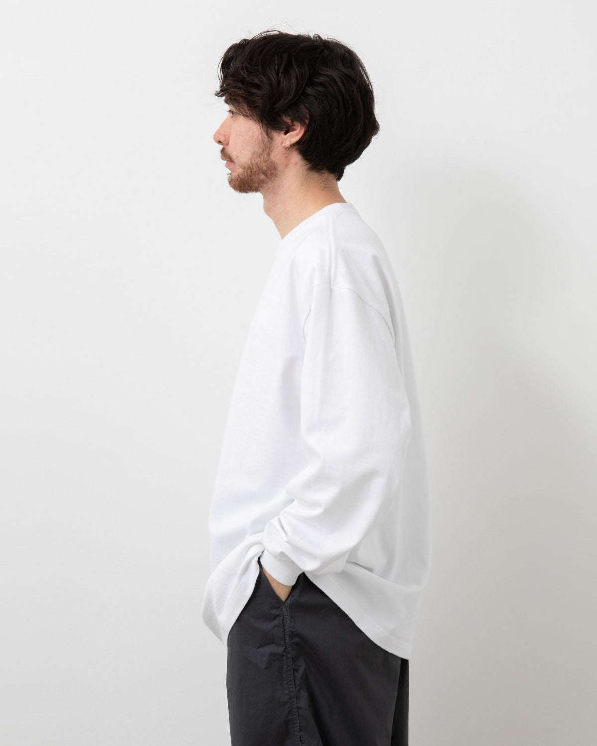 HEAVY WEIGHT L/S OVERSIZED TEE