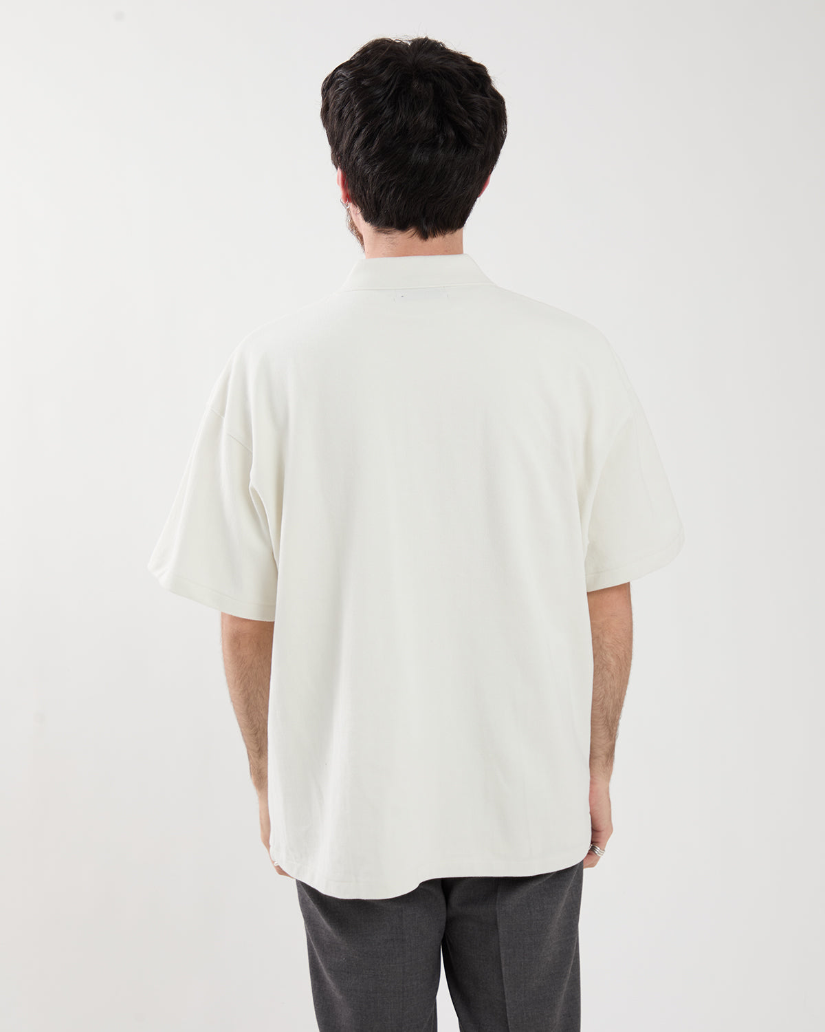 COTTON PIQUE JERSEY S/S SKIPPER POLO