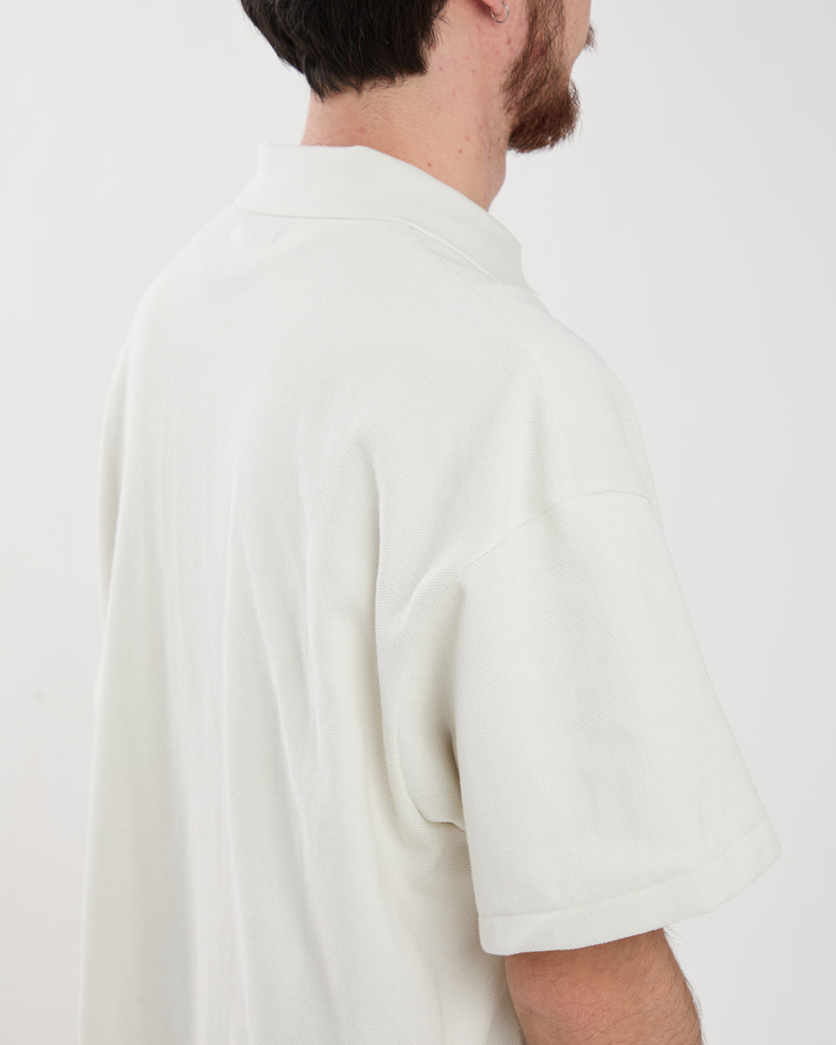 COTTON PIQUE JERSEY S/S SKIPPER POLO