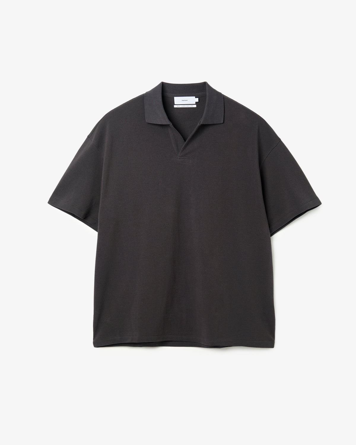 COTTON PIQUE JERSEY S/S SKIPPER POLO
