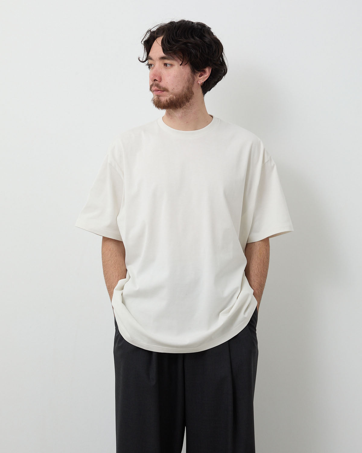 TRI SPUN COTTON S/S OVERSIZED TEE
