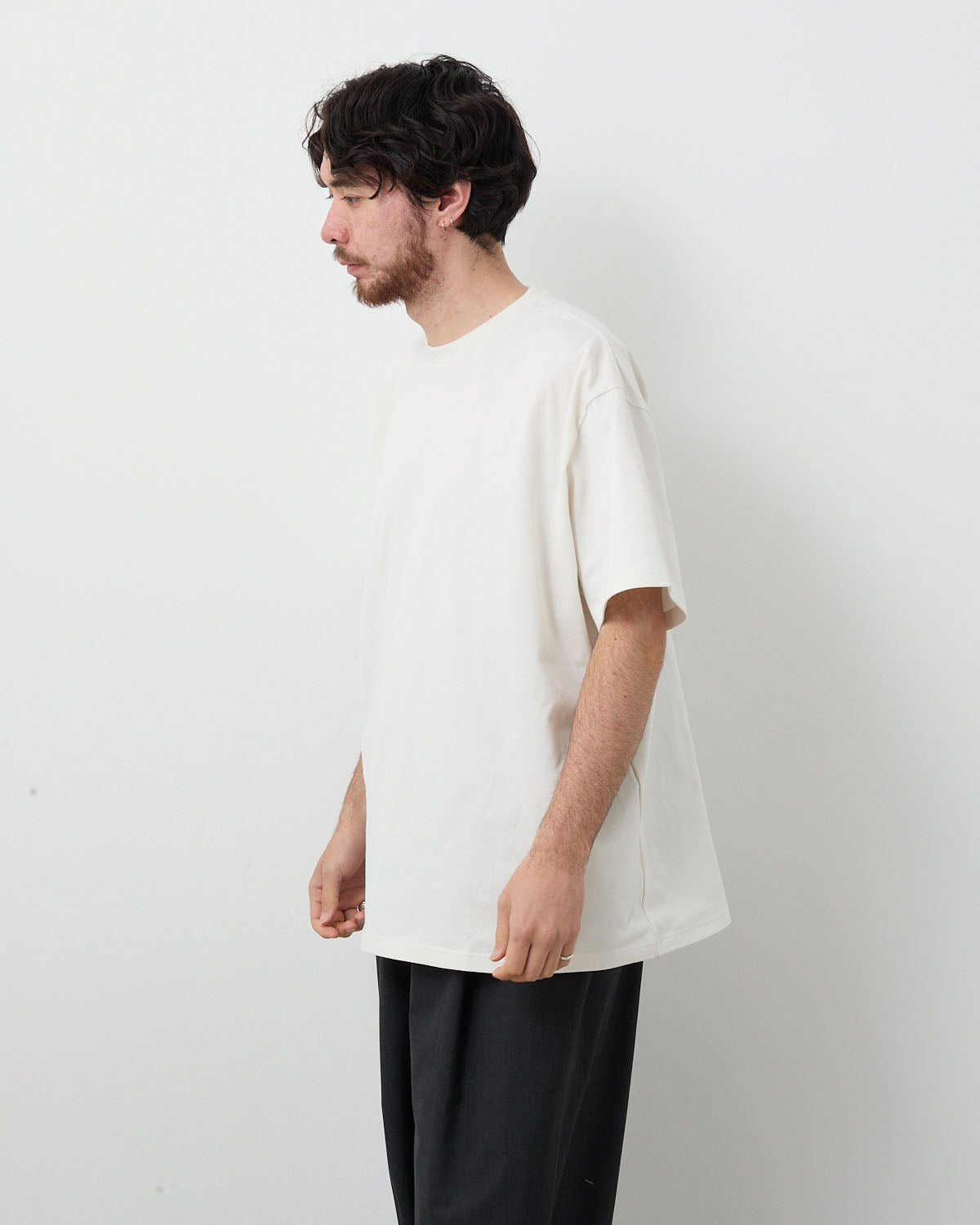 TRI SPUN COTTON S/S OVERSIZED TEE