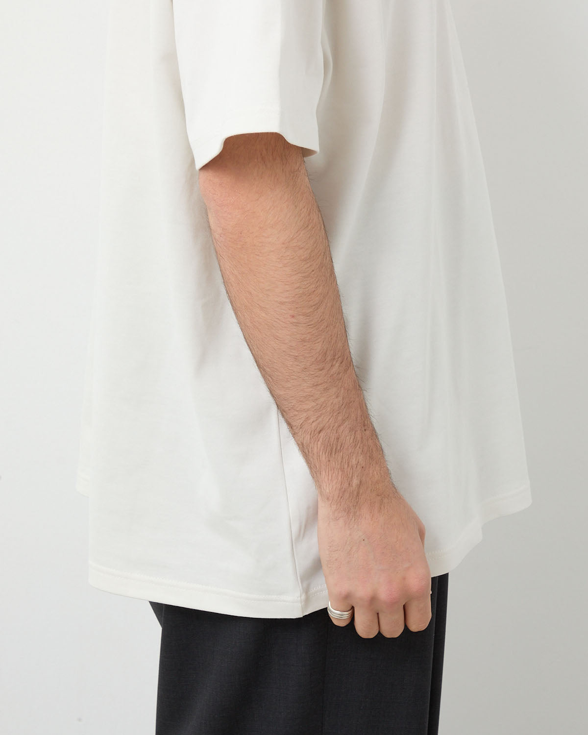 TRI SPUN COTTON S/S OVERSIZED TEE