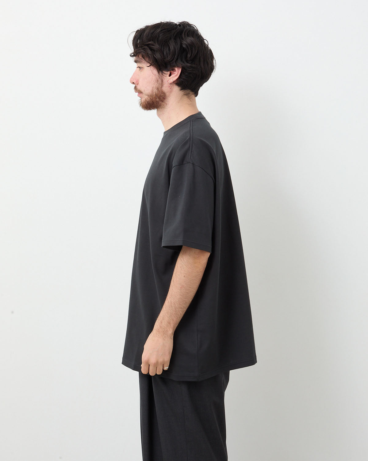 TRI SPUN COTTON S/S OVERSIZED TEE