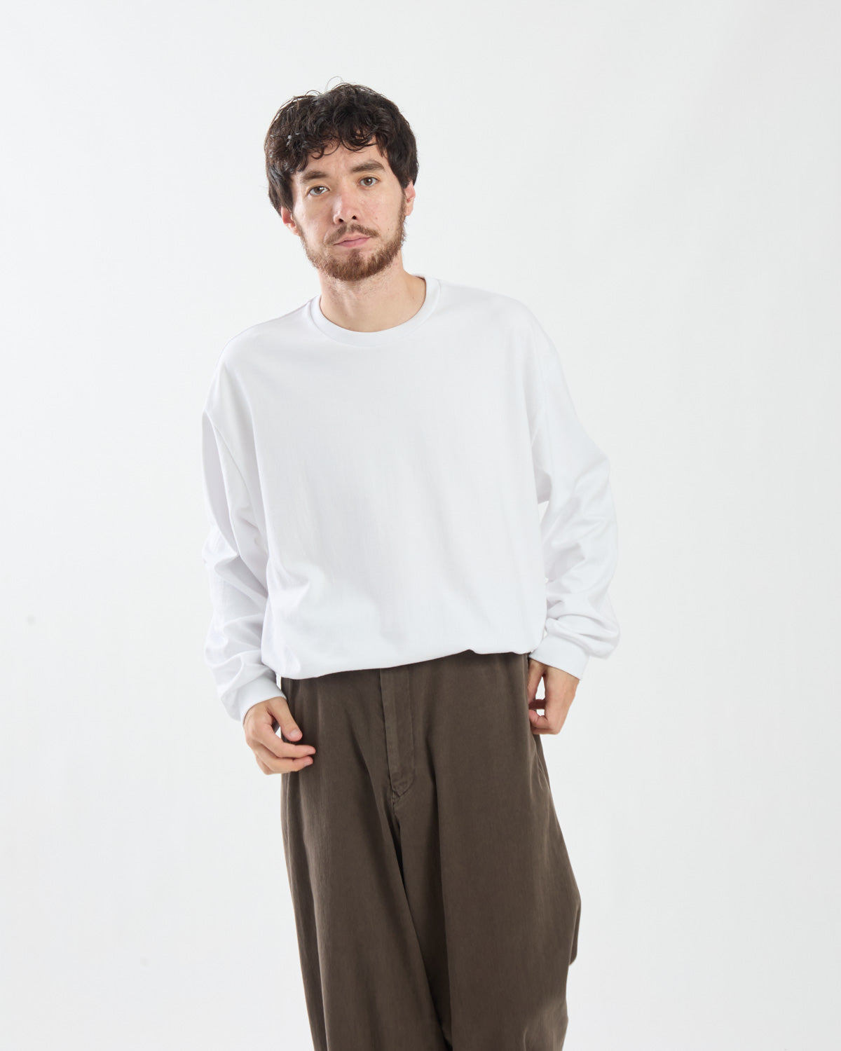 HEAVY WEIGHT L/S OVERSIZED TEE