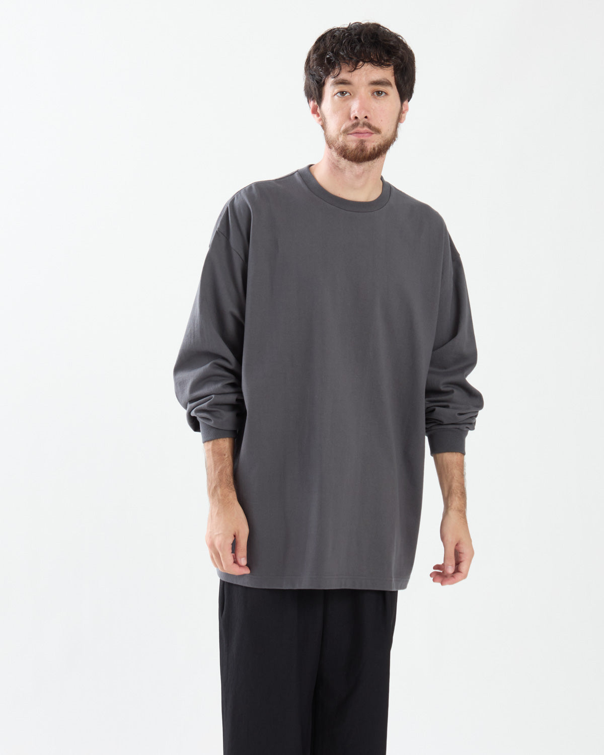 HEAVY WEIGHT L/S OVERSIZED TEE