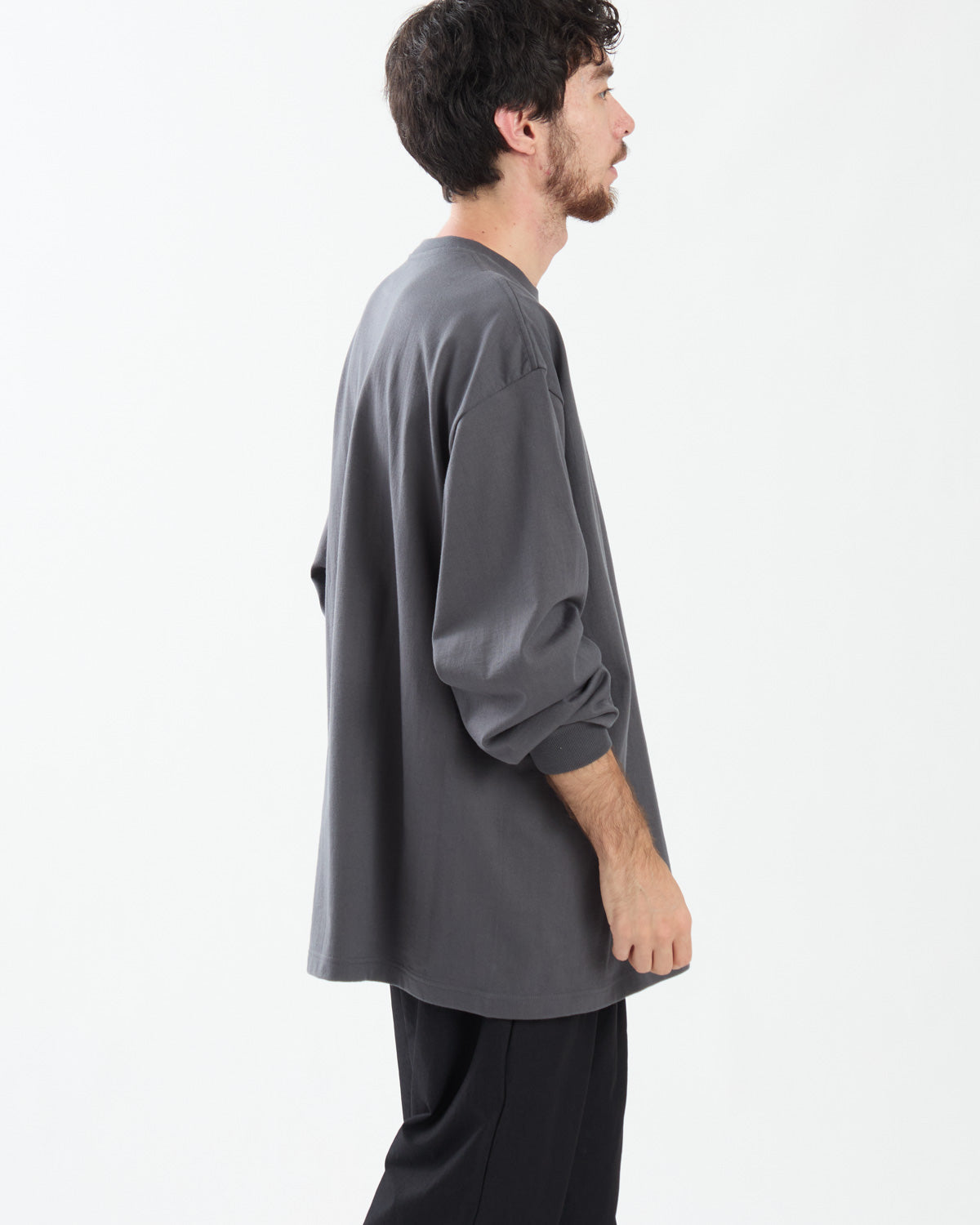 HEAVY WEIGHT L/S OVERSIZED TEE