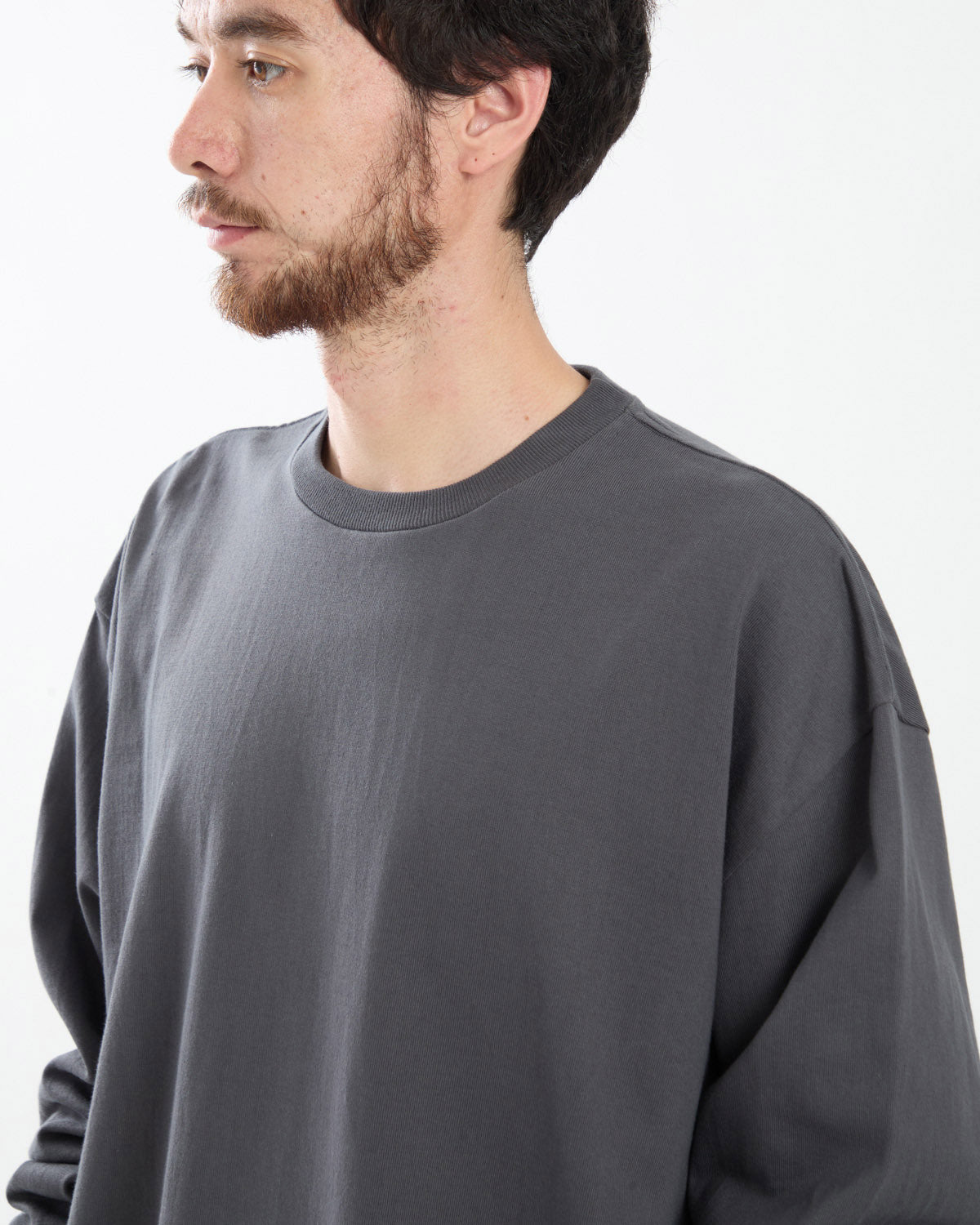 HEAVY WEIGHT L/S OVERSIZED TEE