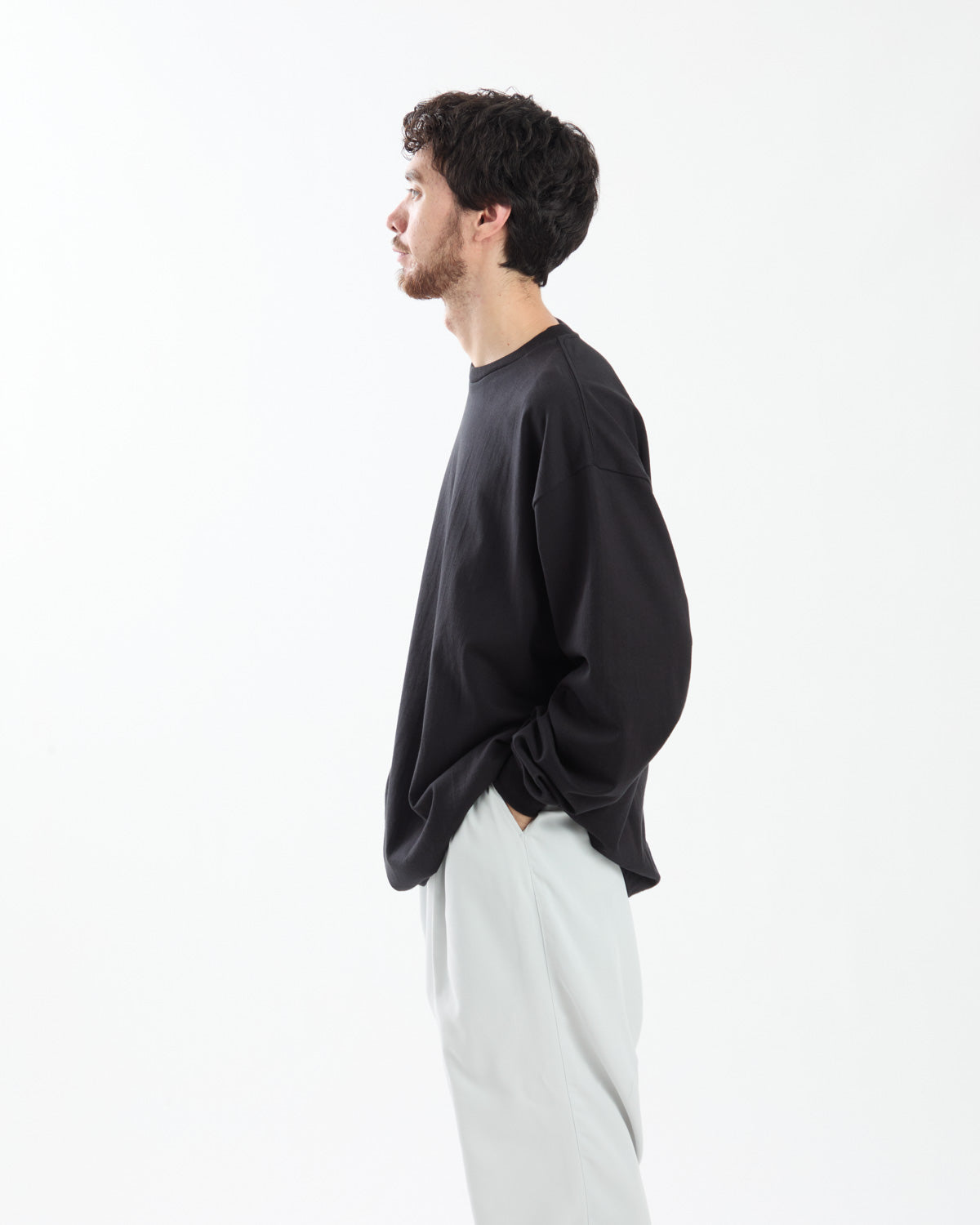 HEAVY WEIGHT L/S OVERSIZED TEE