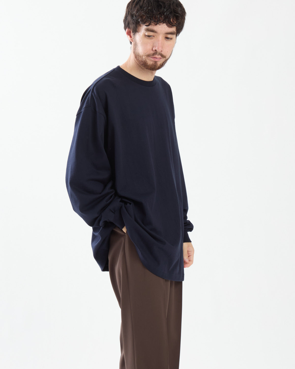 HEAVY WEIGHT L/S OVERSIZED TEE