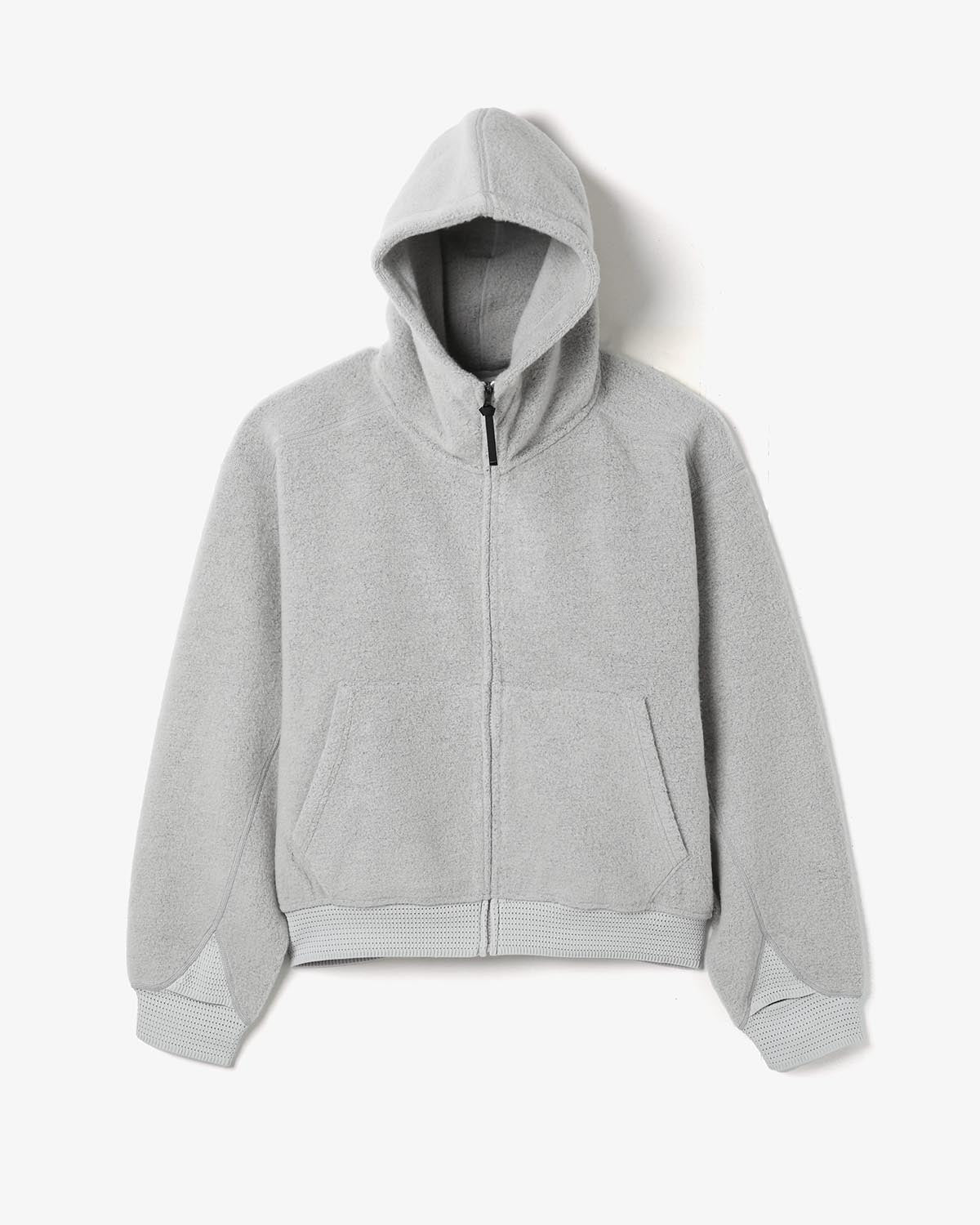WOOL FLEECE HOODIE