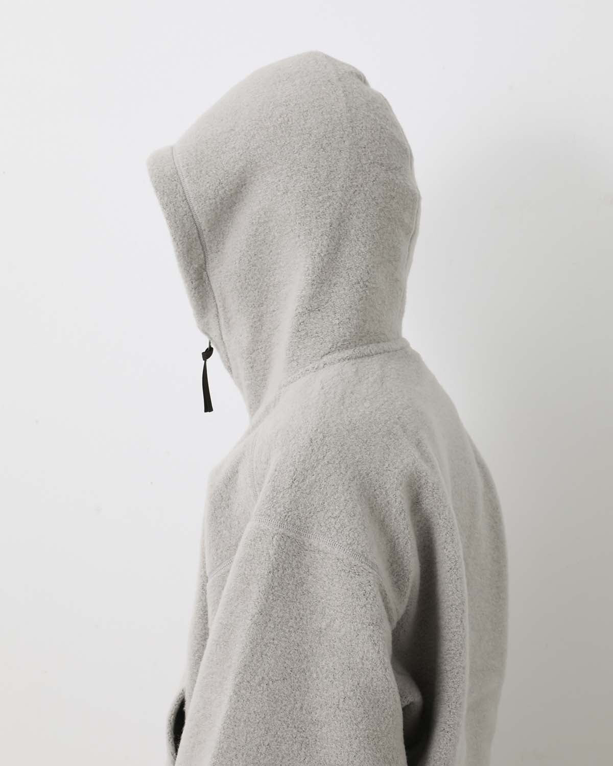 WOOL FLEECE HOODIE
