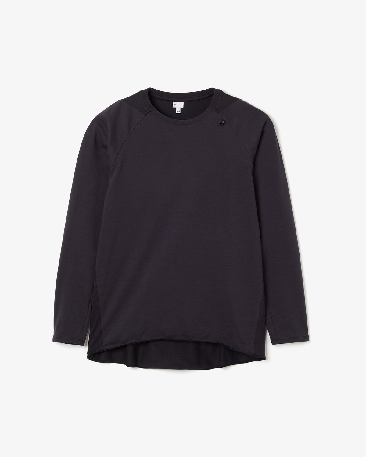 PANELED MESH L/S TOP