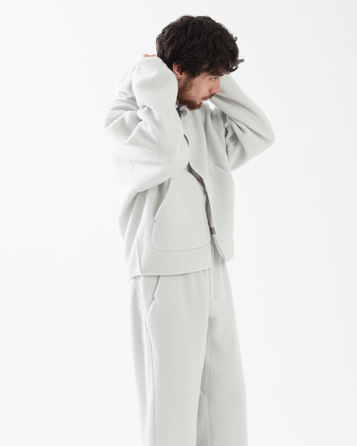 WOOL FLEECE HOODIE