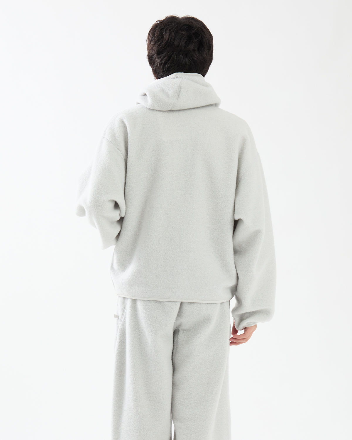 WOOL FLEECE HOODIE