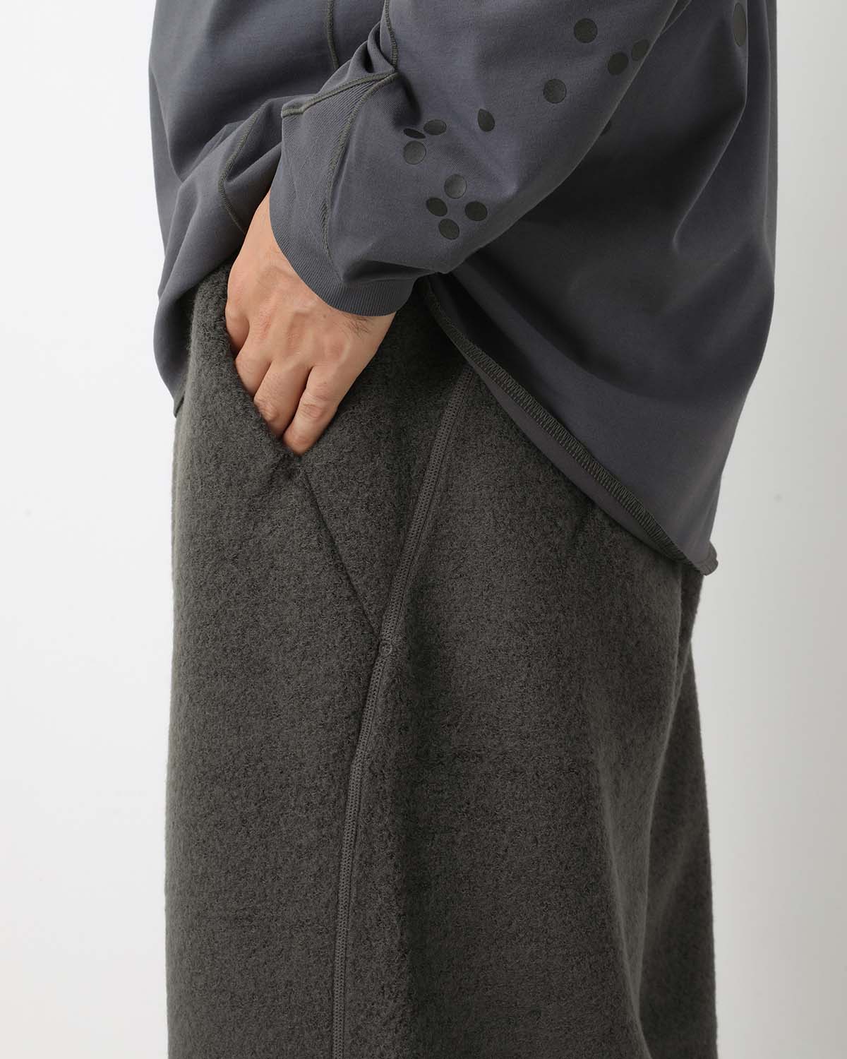 WOOL FLEECE JOGGERS