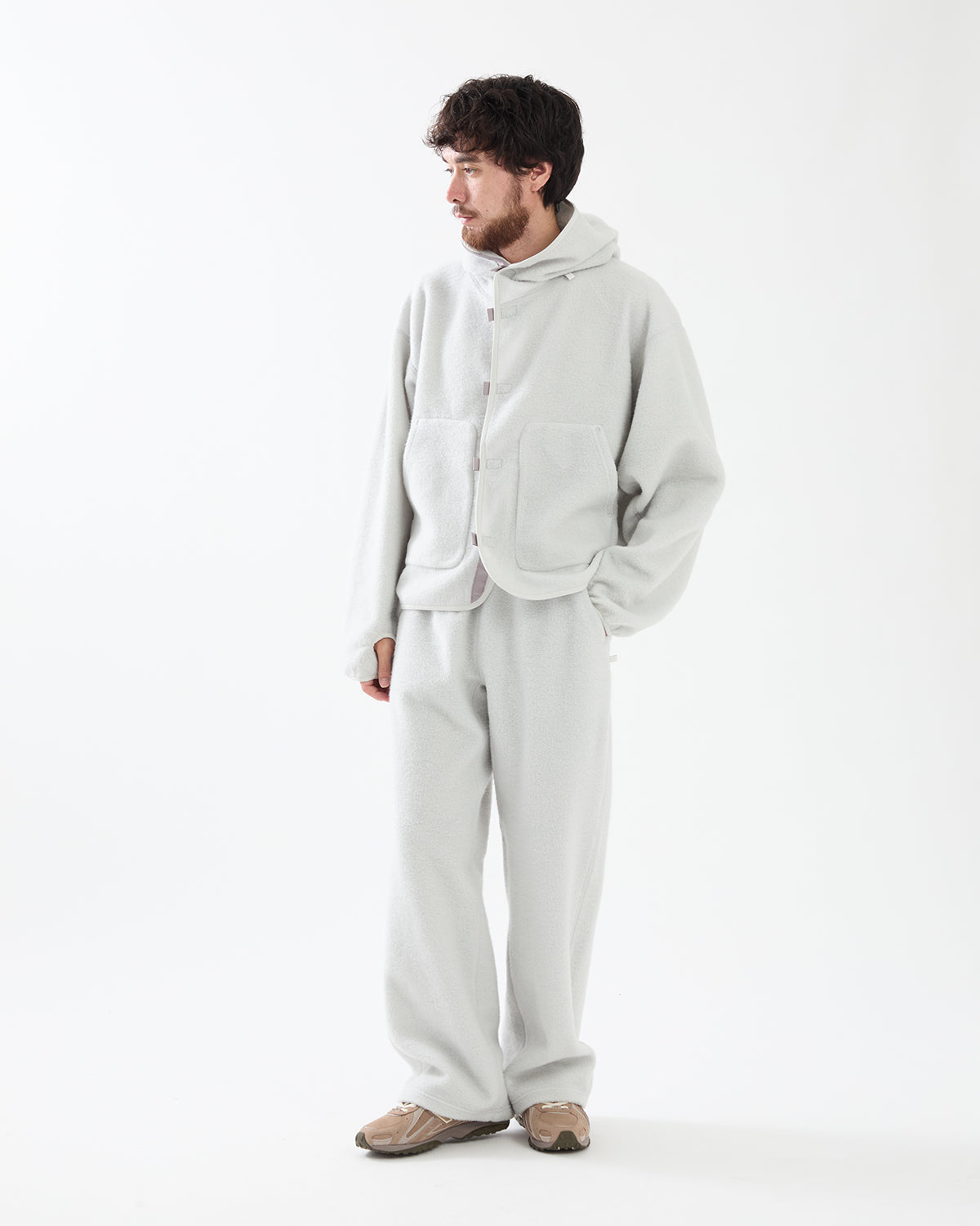 WOOL FLEECE JOGGERS